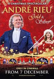 Poster for André Rieu’s 2024 Christmas Concert: Gold and Silver